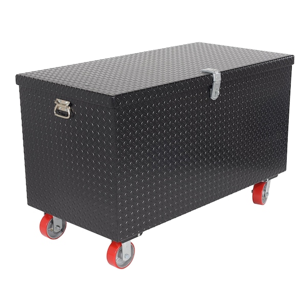 Black, Steel, 25.875 W x 61.25 D x 38.0625 H